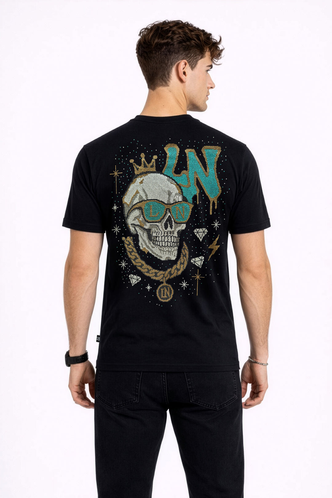 LN Skull - "Noir Monarch"