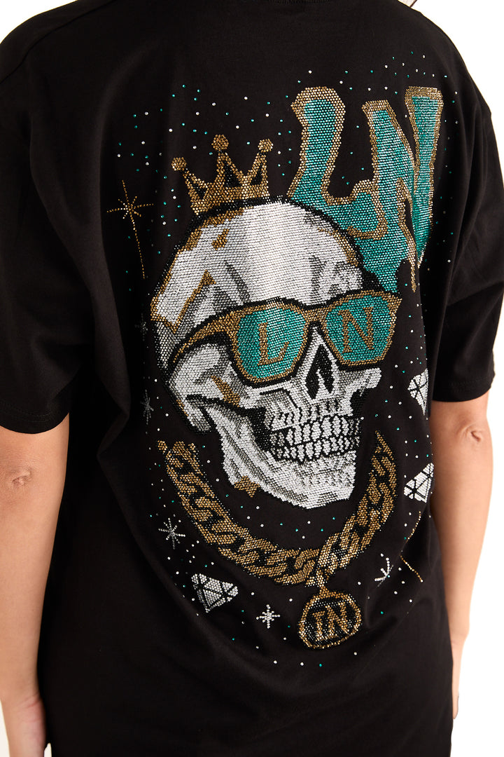 LN Skull - "Noir Monarch"